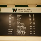 Girls Track Record